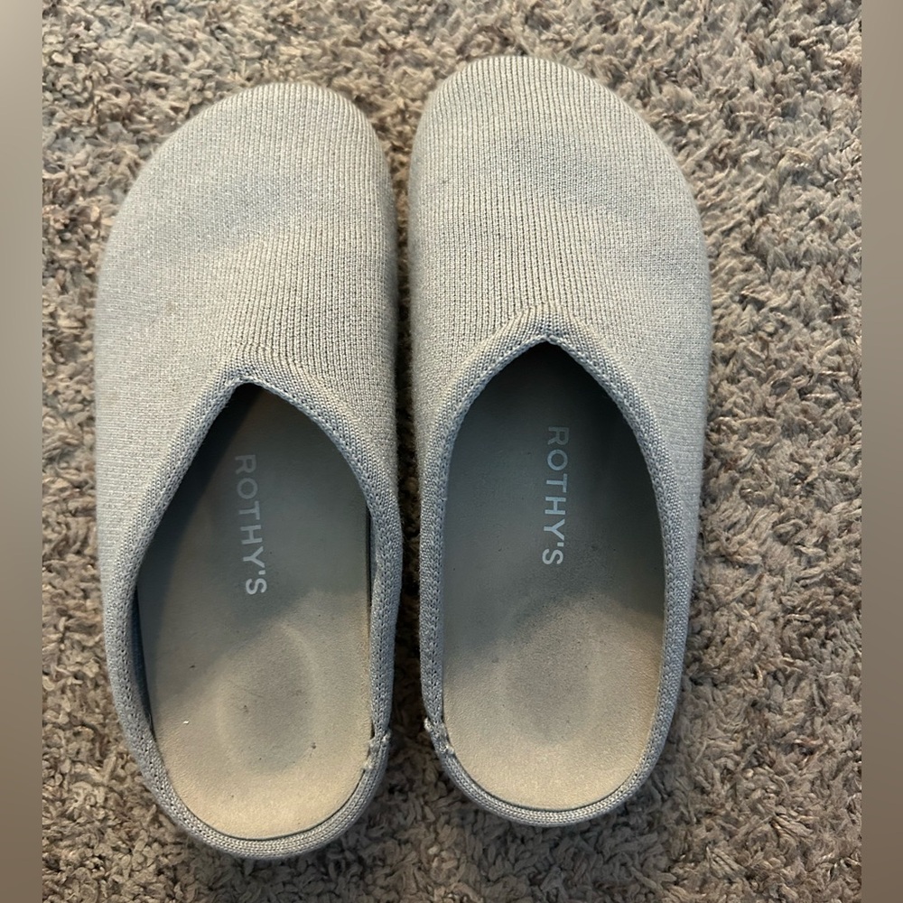 Rothy's The Casual Clog Dove Size 7